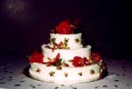 Lorna's first wedding cake
